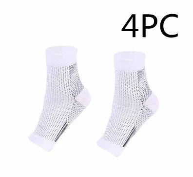Compression foot sleeve for men women anti fatigue ankle support breathable nylon moisture wicking