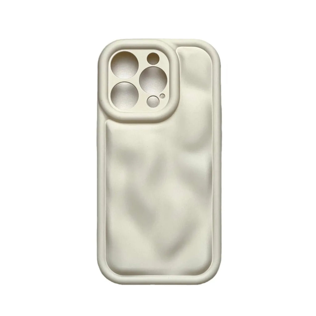 Silicone phone case with meteorite pattern, electroplated finish, for iPhone 11 to 15 Pro Max in antique white, black or wine red