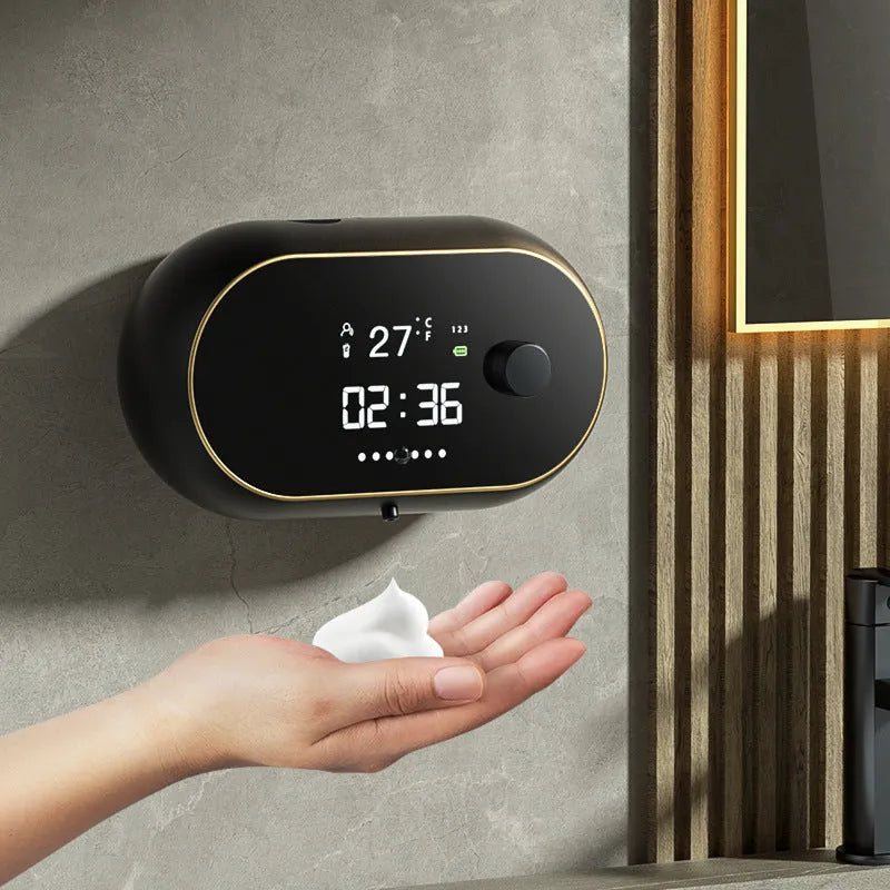 Automatic hand sanitiser dispenser wall mounted with USB cable and 500ml capacity