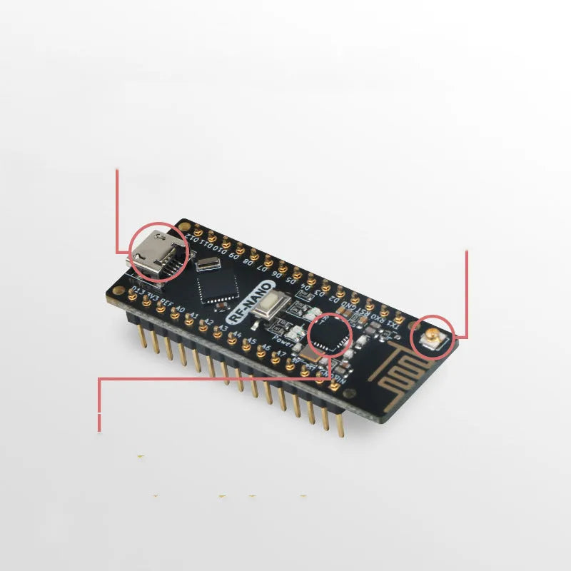 Emakefun RF Nano and BLE Nano wireless module, open source hardware board for DIY electronics
