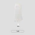 Men's five-finger antibacterial invisible socks in modal fabric, shown in khaki colour.