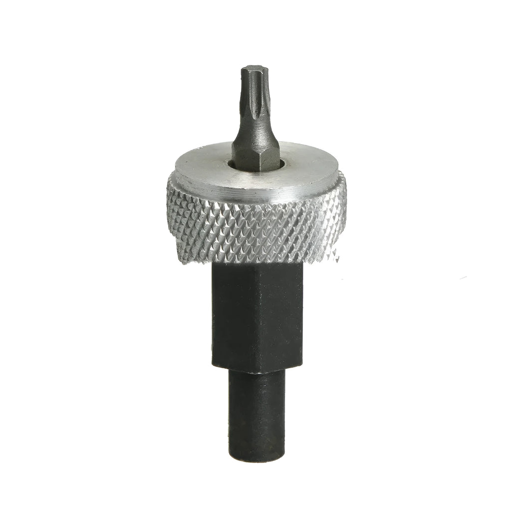 Ignition module wrench tool with knurled aluminium knobs and a 1/2" drive square for distributor bolts