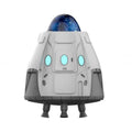 White space capsule Bluetooth remote control ambience light projecting Northern Lights starry sky effect