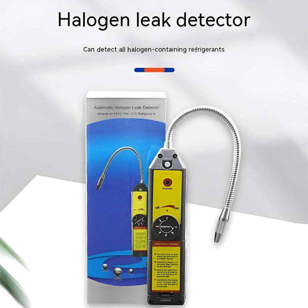 WJL-6000 halogen electronic car leak detector with 20cm probe for automotive refrigeration systems