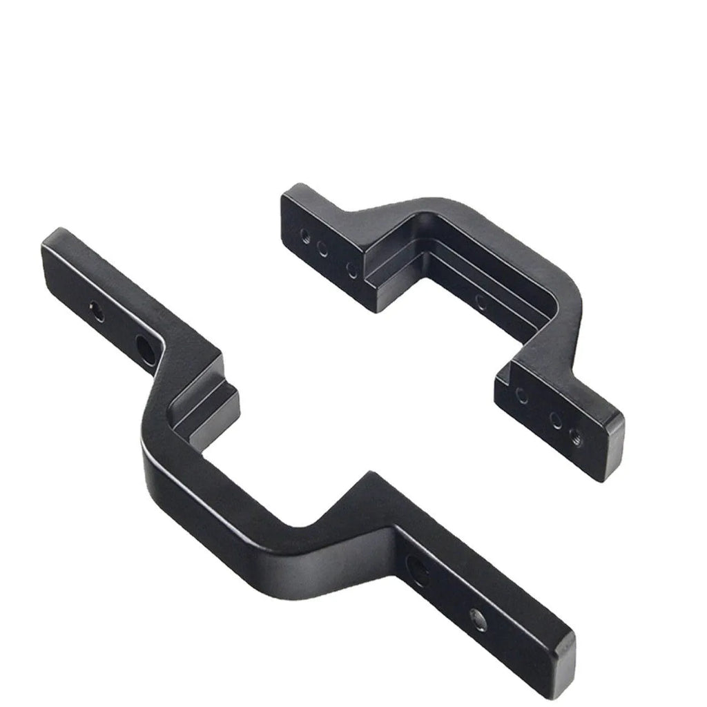 Black trailer hook lamp holder bracket for off-road vehicle lighting modifications