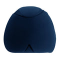 Simple solid colour cold compress cap with fully enclosed design in polyester fabric