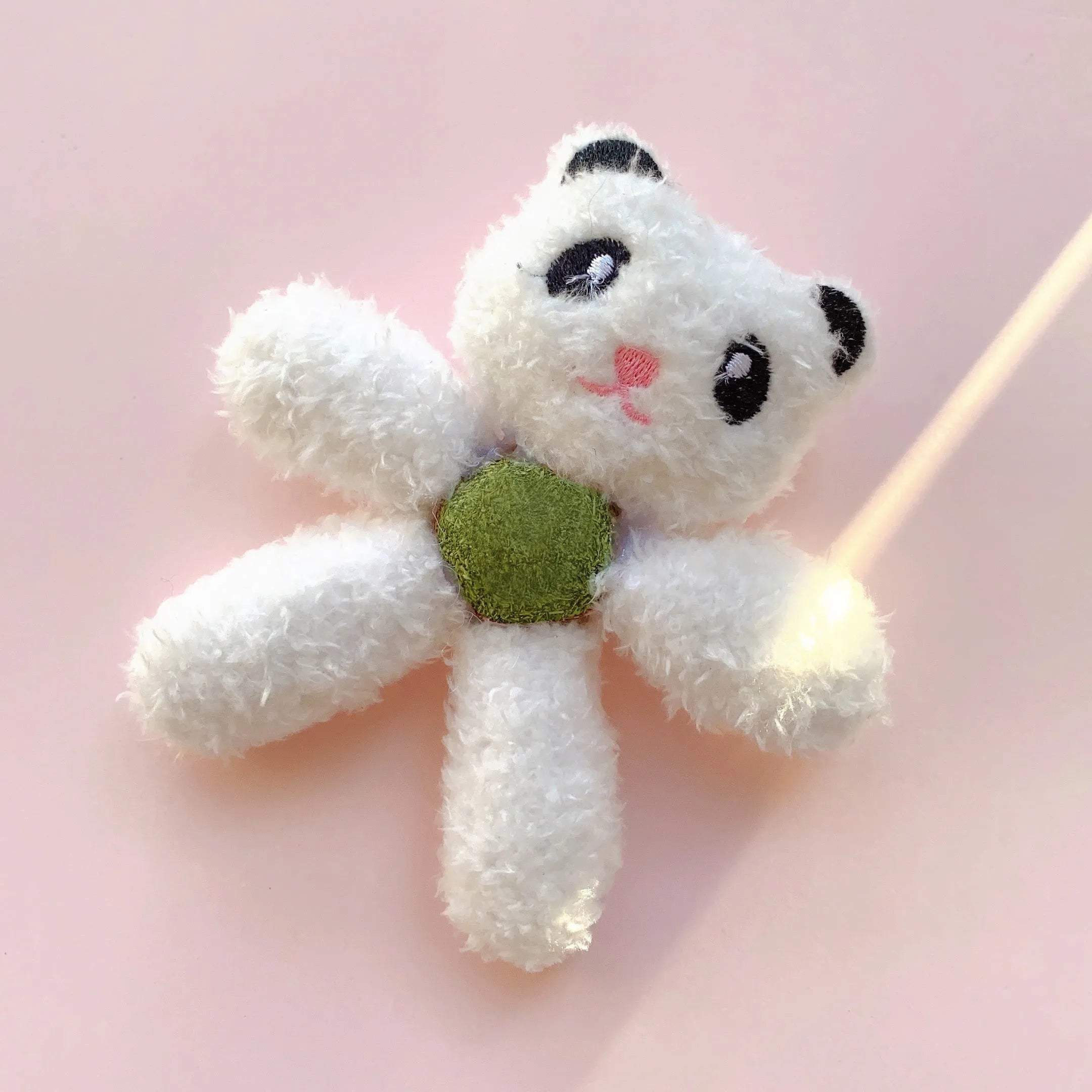 Edible catnip ball chewing toy for cats in animal designs measuring 12.5cm