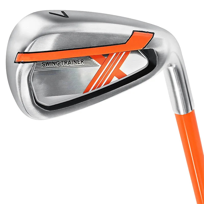 Golf iron swing trainer 38.5cm soft iron swing club in Black, Blue or Orange