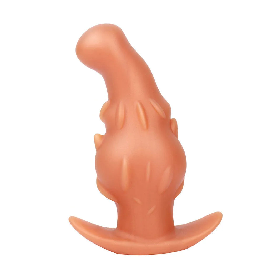 Liquid silicone masturbator adult toy in purple, gold or black colour with S M L XL size options