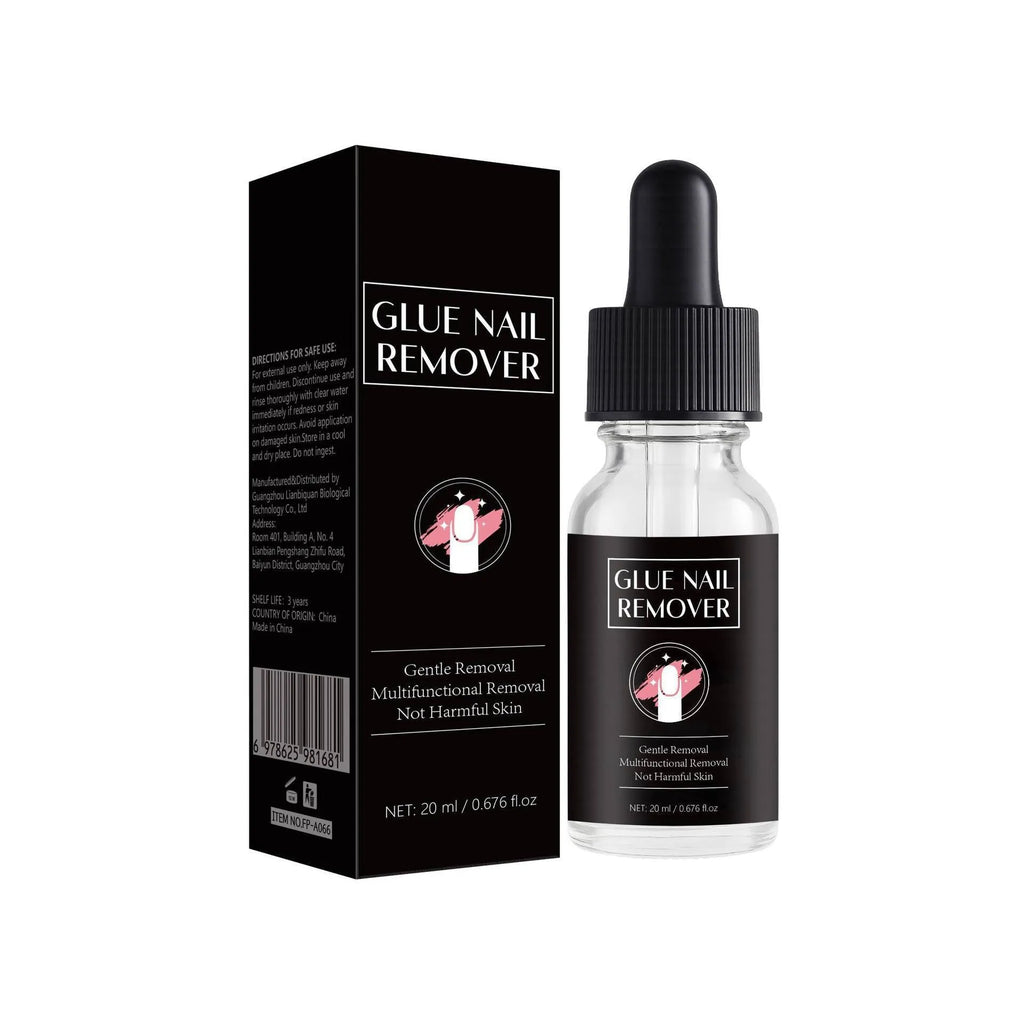 20ml FP-A066 nail glue remover bottle for adhesive removal from skin and nails