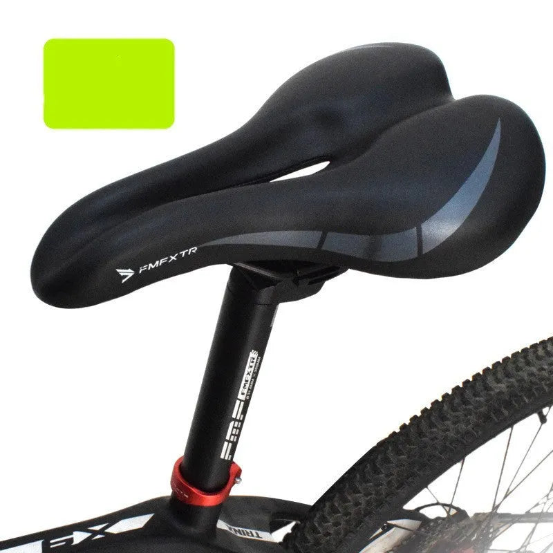 Bicycle seat cushion with hollow design in colour 3147 showing dimensions 270mm x 180mm