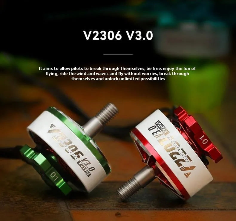 Crossing machine UAV accessories 5-inch FPV brushless motor plastic orange pink KV2550