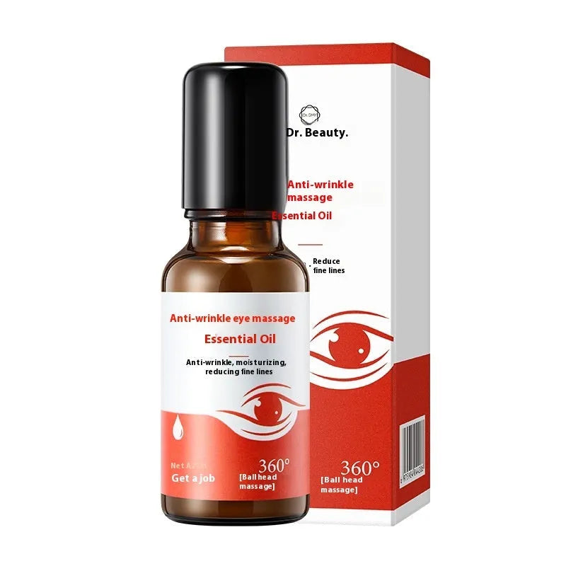 20ml bottle of eye anti-wrinkle massage essence oil for hydrating and firming skin