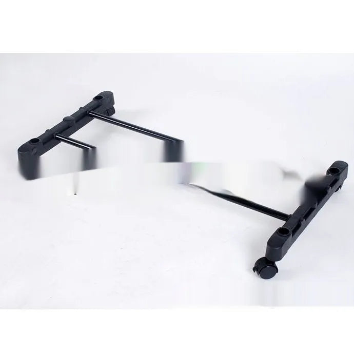 Stainless steel floor laundry rack, 78x42cm base, adjustable 80-160cm height, modern simplicity style