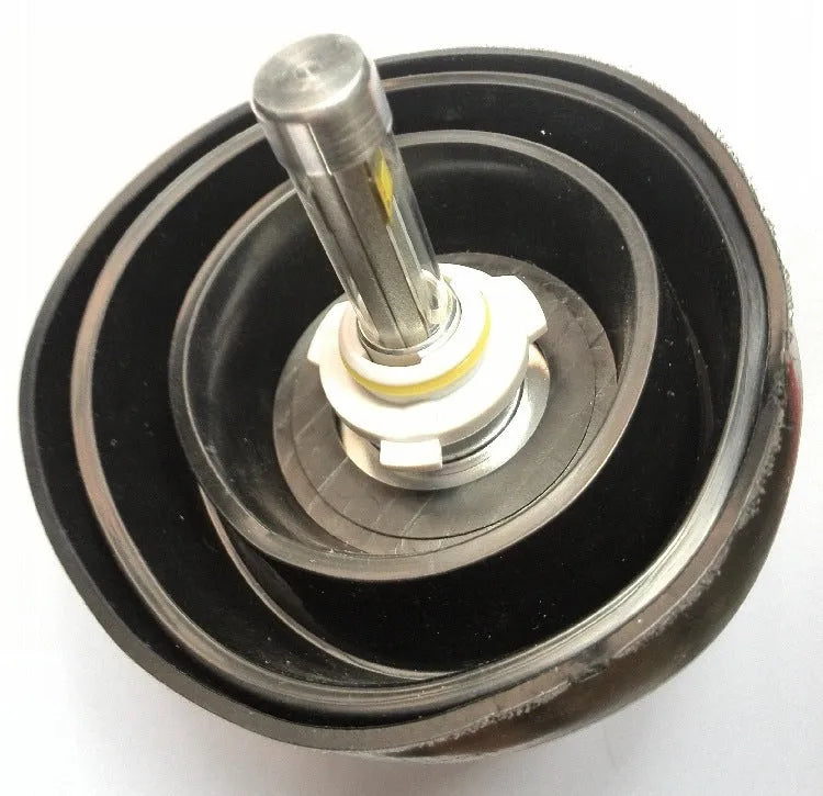 Car headlight dust cover in silicone material with IP68 waterproof rating for universal vehicle application