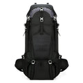 70L ultra light waterproof hiking backpack in black for men and women camping