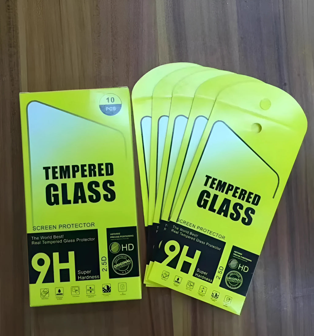 Tempered glass screen protector for iPhone 16 Pro and 16 Pro Max with scratch and drop resistance