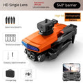 D6 remote control drone toy with five-direction obstacle avoidance, plastic body, camera option, storage bag and spare blades