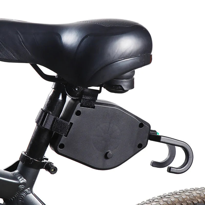 Black plastic and resin bicycle trailer rope for mountain bike and parent-child cycling trailer connections