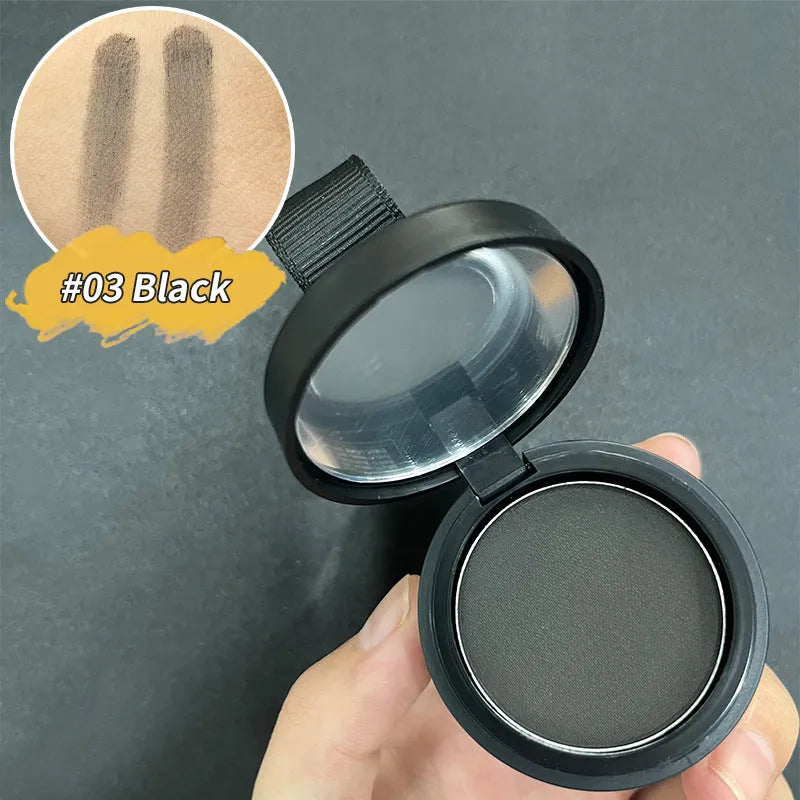 Hairline powder cosmetic product with 14 colour classifications for shadow repair and skin colour improvement