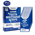 Teeth whitening strips flexible film for home use with 21 pairs