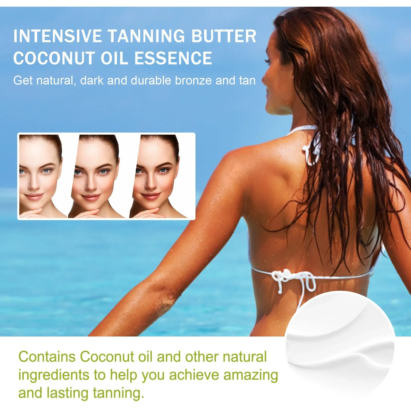 100g tub of coconut help black frost outdoor blackening cream with natural oils and aloe extract.