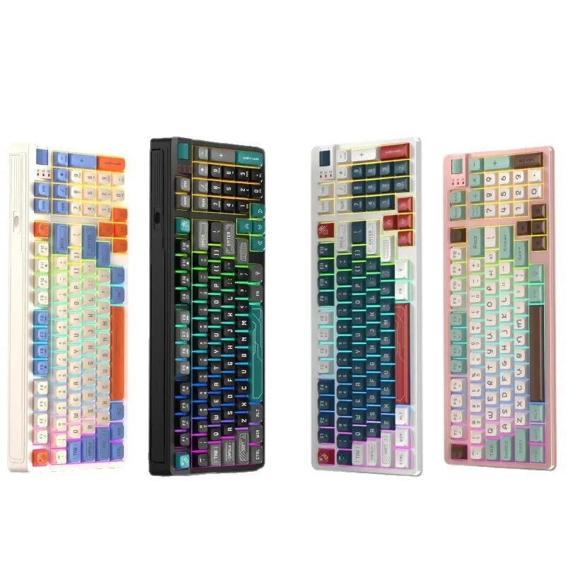 Universal ABS plastic desktop keyboard with 1.8m cable in a choice of four two-tone colours.