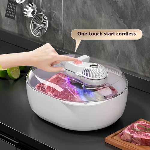 Aluminium household quick defrosting plate device for frozen food thawing