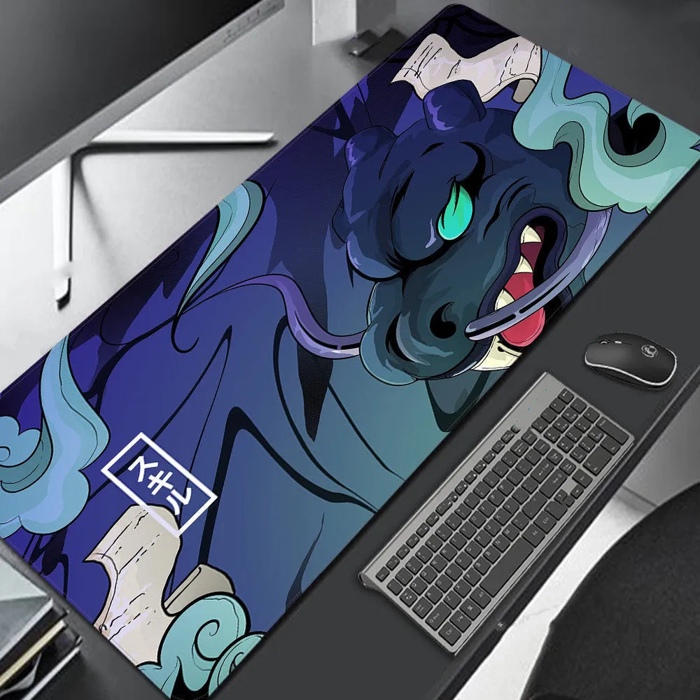 Lightweight printed rubber gaming mouse pad in sizes from 300x600mm to 400x900mm
