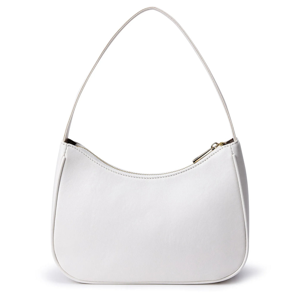 Retro waterproof shoulder bag in multiple colour options including hungry, glitter, and sky blue