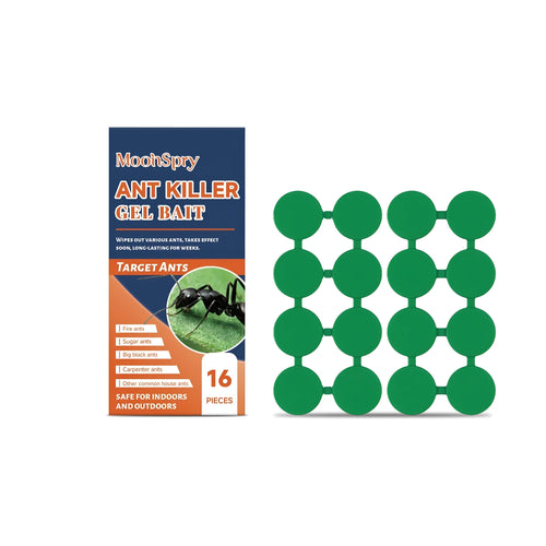 Ant killer gel bait 16 pieces indoor treatment with imidacloprid dinotefuran sugar formula