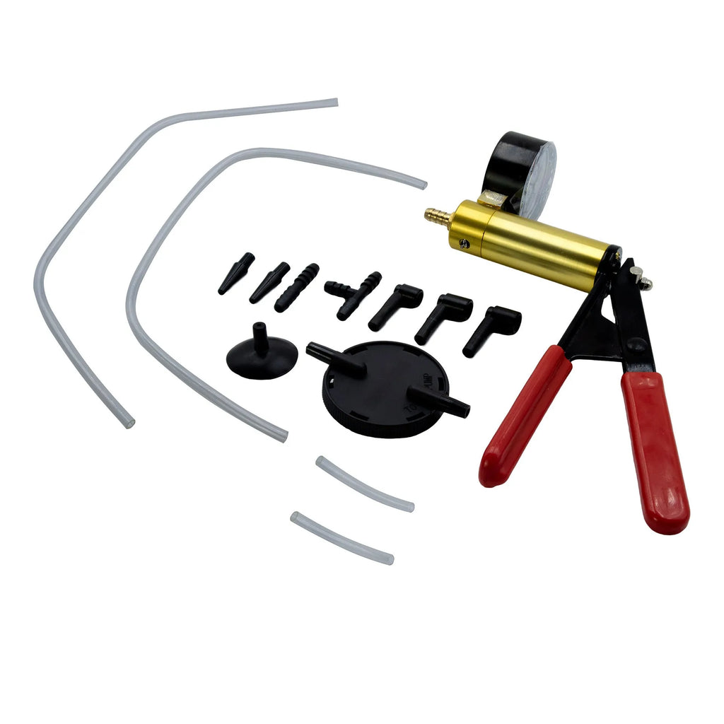 Aluminium manual vacuum air blow gun tool for automotive repair work