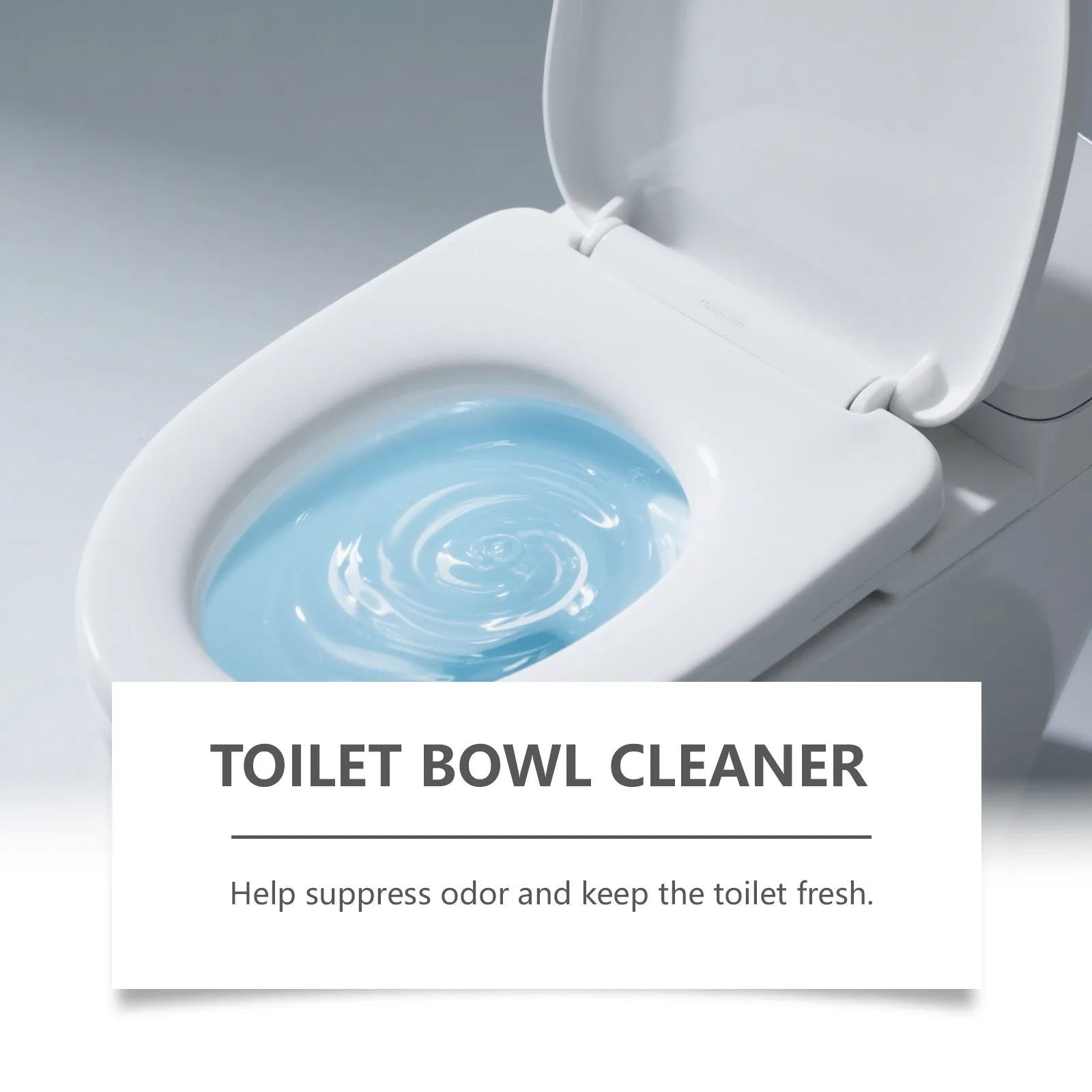 Toilet cleaning powder in four 30g sachets with descaling and stain removal formula