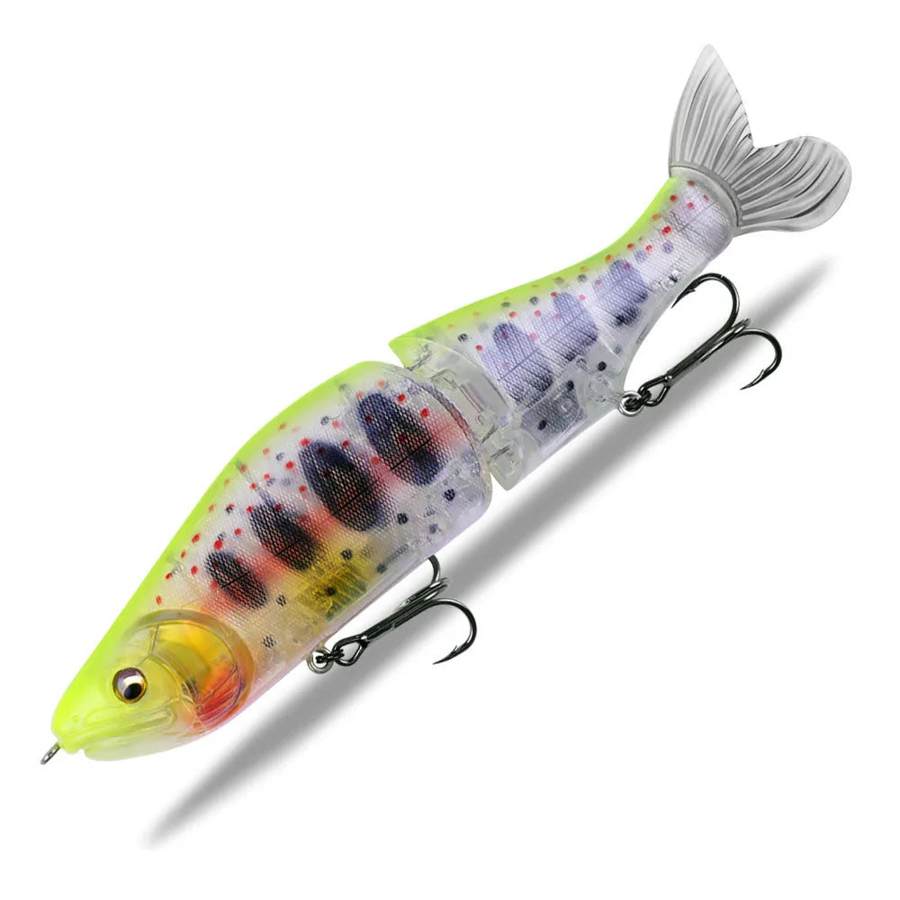 185mm plastic fishing bait for bass fishing available in multiple colours