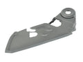 Dodge Journey JC front seat protective guard plate showing dimensions