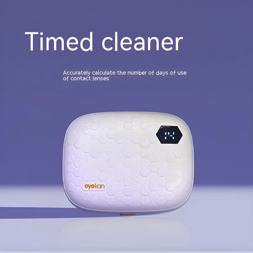 Automatic ultrasonic cleaning machine for invisible glasses in plastic 85x65x30mm design