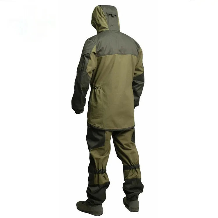 Special Forces Mountain Battle Suit tactical jacket and trousers set in a cotton blend fabric.