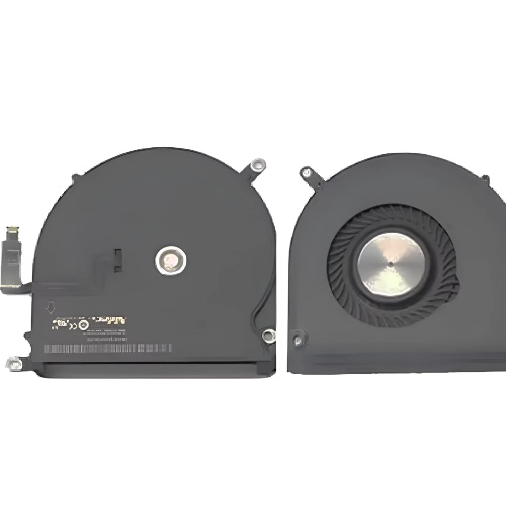 Apple MacBook Pro A1398 laptop cooling fan replacement part with colour-coded model indicators