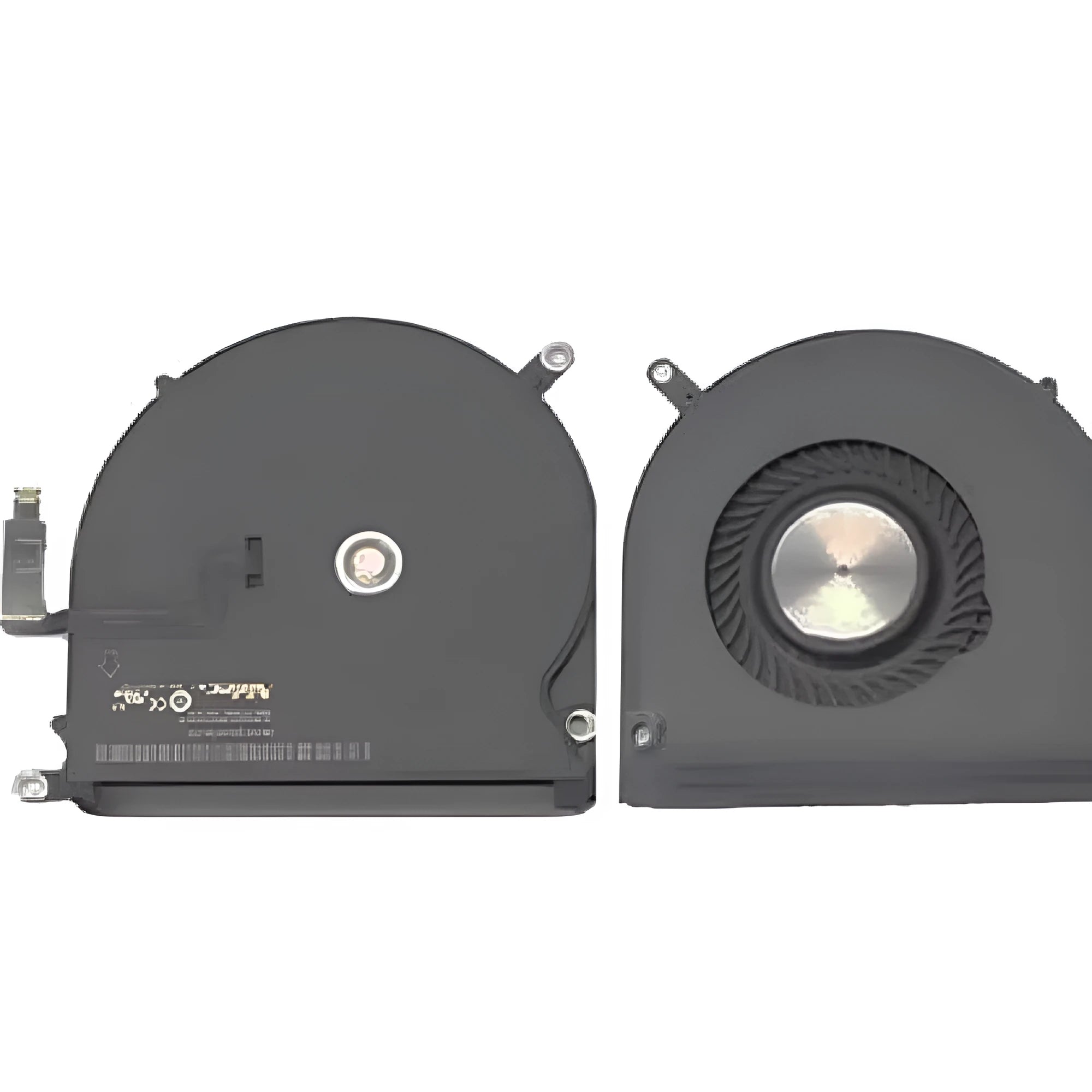 Apple MacBook Pro A1398 laptop cooling fan replacement part with colour-coded model indicators