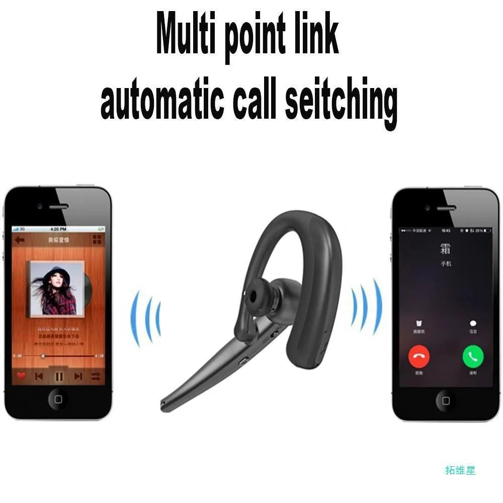 Wireless headset with HD noise reduction, simple style, L-shaped plug, in colour K28A