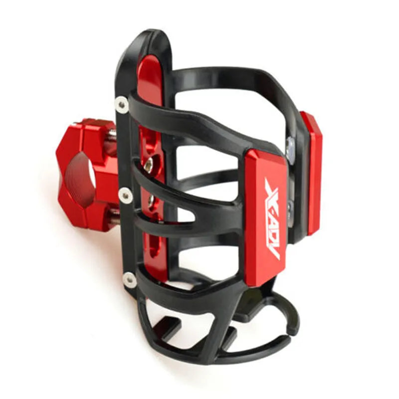 Aluminium alloy water bottle cage for Honda X-ADV750 and XADV150 scooters in multiple colour options