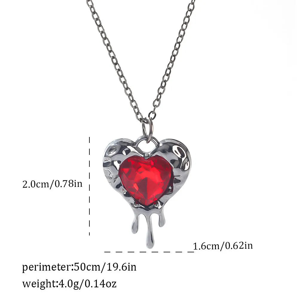 Dark style Halloween necklace with electroplated zinc alloy spider or bat pendant for Gothic costume wear