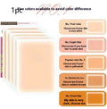 Tattoo cover patch concealer brush for birthmark coverage measuring 130 by 8.5 millimetres