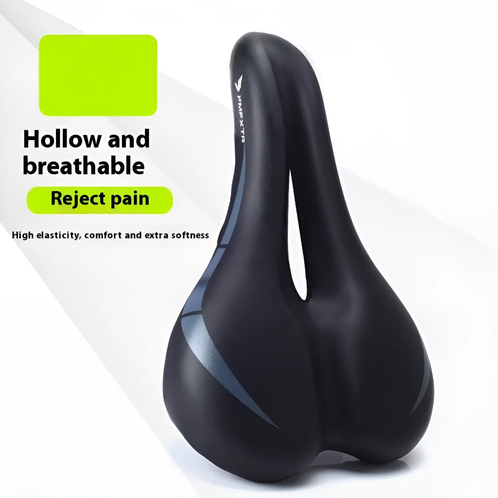 Bicycle seat cushion with hollow design in colour 3147 showing dimensions 270mm x 180mm