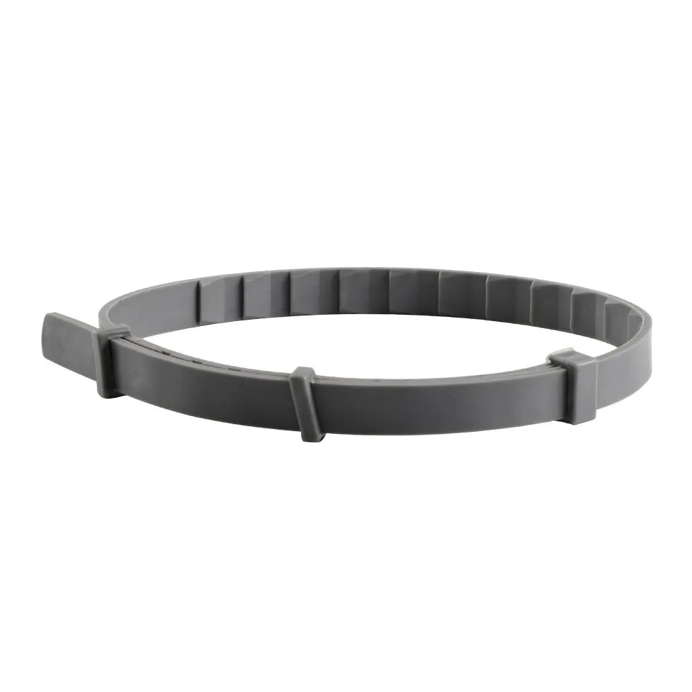Anti-flea pet collar for cats and dogs, plastic construction in Rose Red colour
