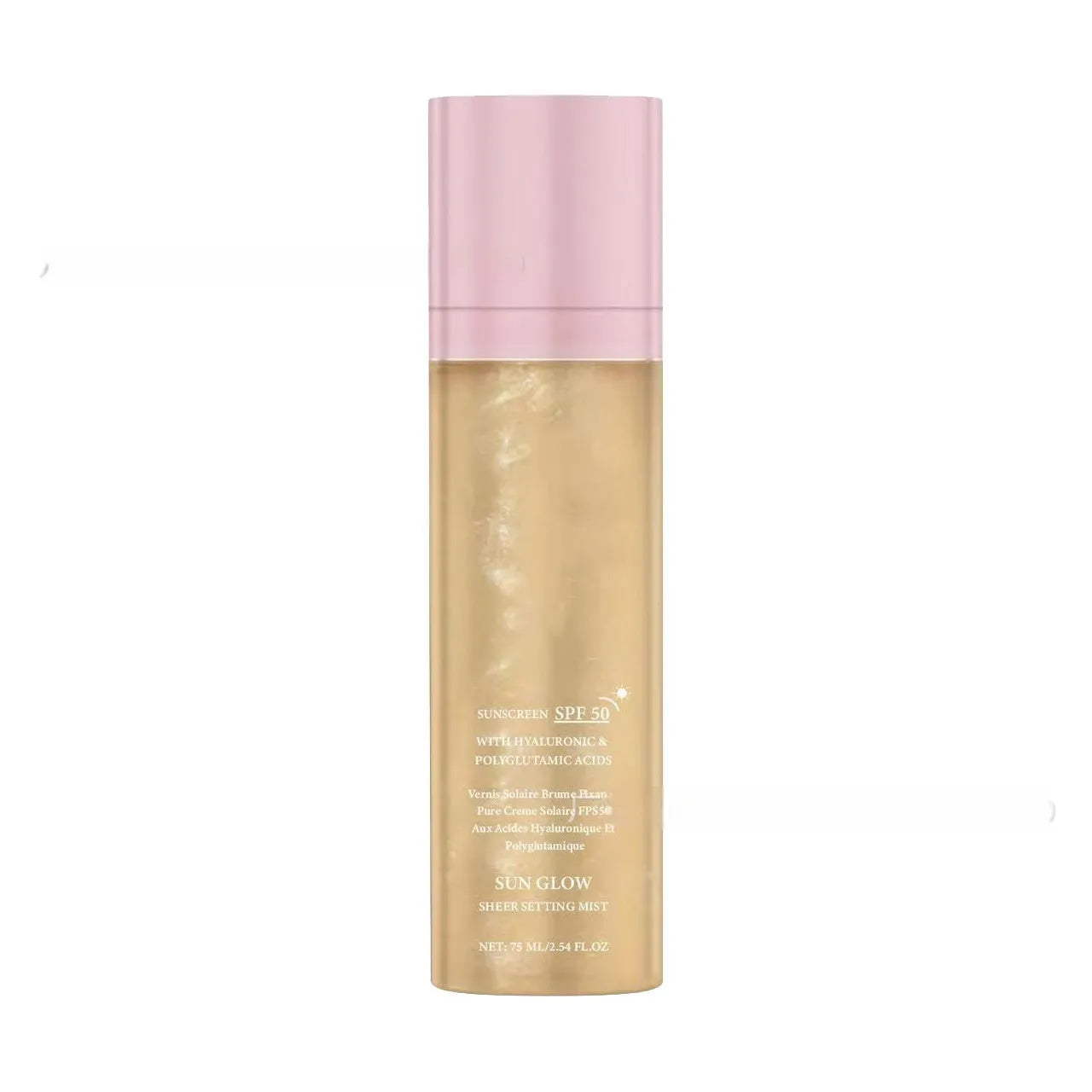 75ml facial spray bottle with fine mist nozzle for moisturising toning lotion application