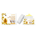 Leg care cream with bee venom, 50g, showing ingredient list including mineral oil, glycerol and allantoin
