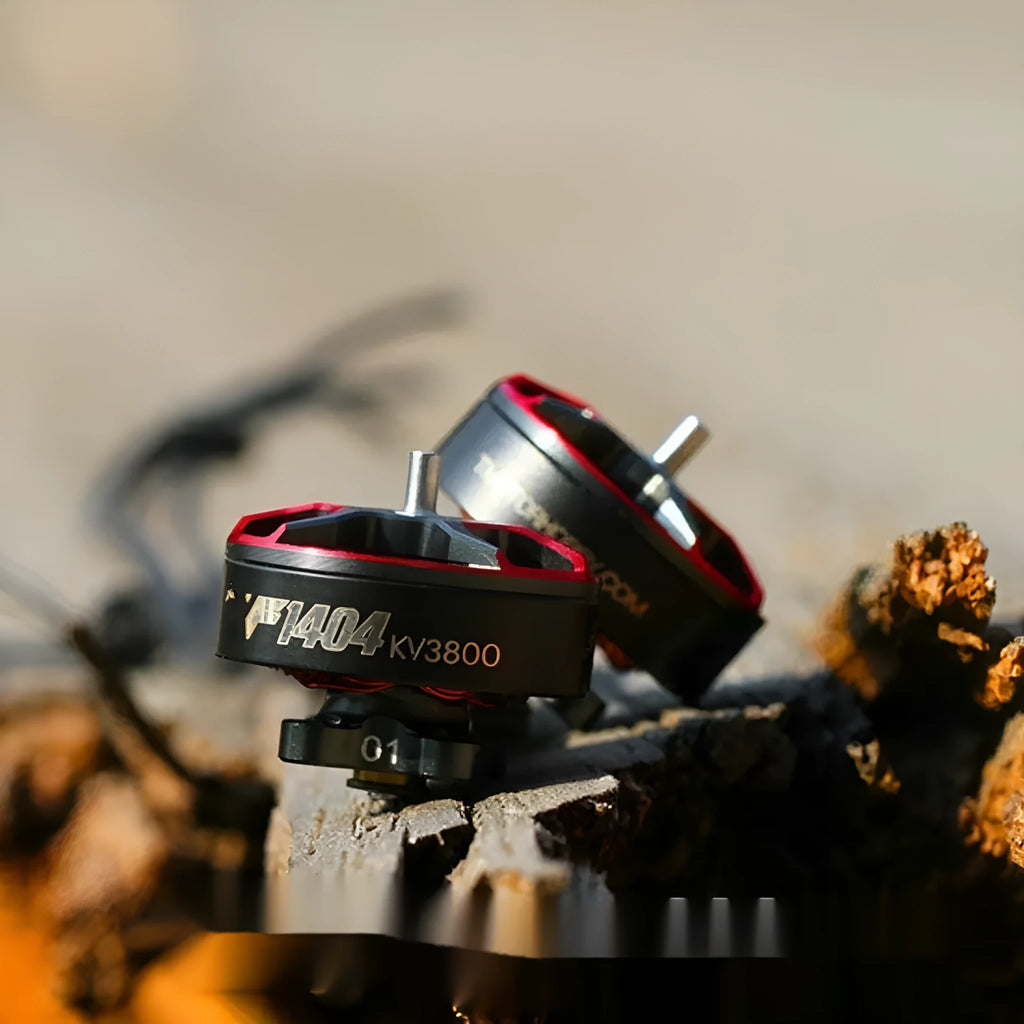 F1404 ultra-light metal FPV crossing motor for 3-inch ducted toothpick aviation models, available in three KV ratings