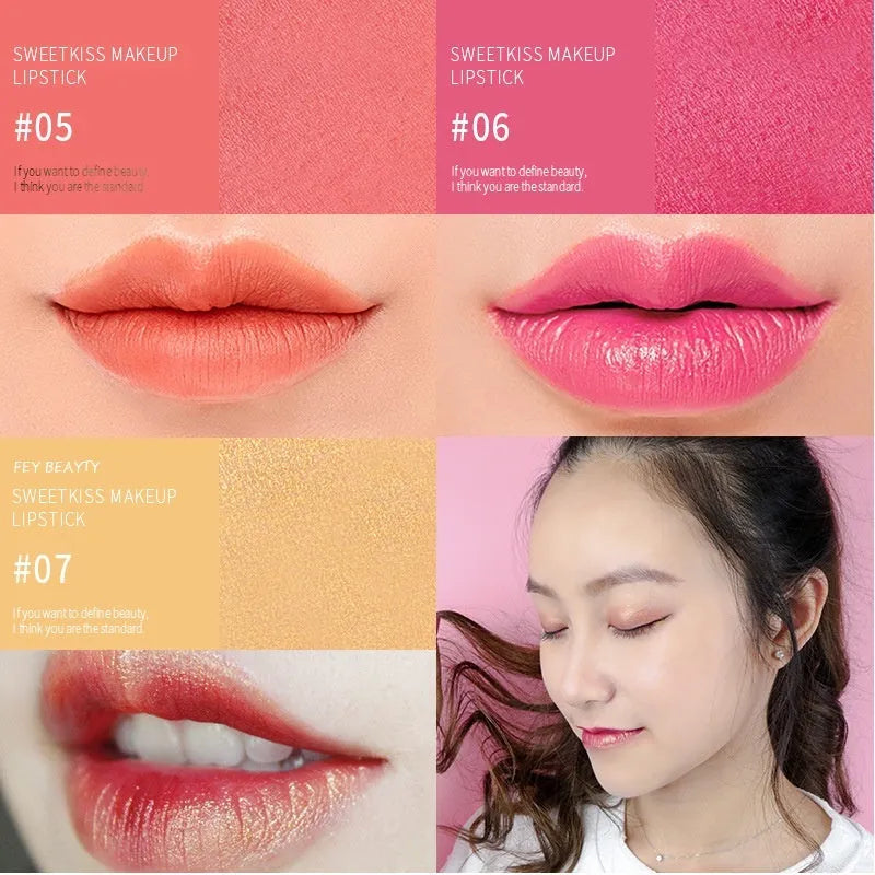 Fey Beauty Cameo Brown nude lipstick with non-stain formula in 3.8g bullet