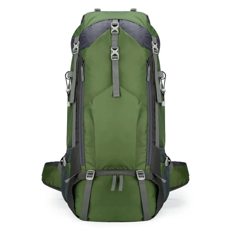 70L ultra light waterproof hiking backpack in black for men and women camping